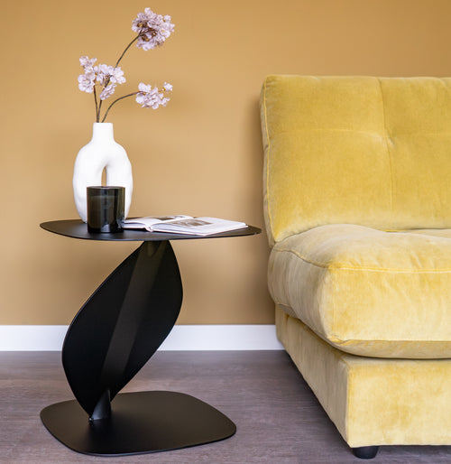 Spinder Design Bijzettafel Ziggy - Zwart