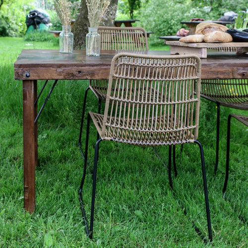 Raw Materials tuinstoel Jane - Naturel - vtwonen shop