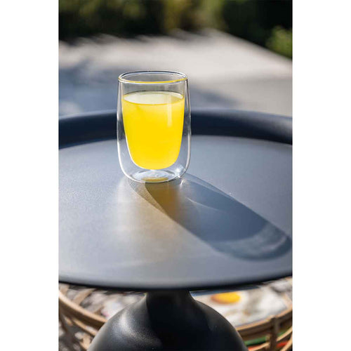 Mioala bijzettafel - diameter 50xH48 cm - carbon black - vtwonen shop