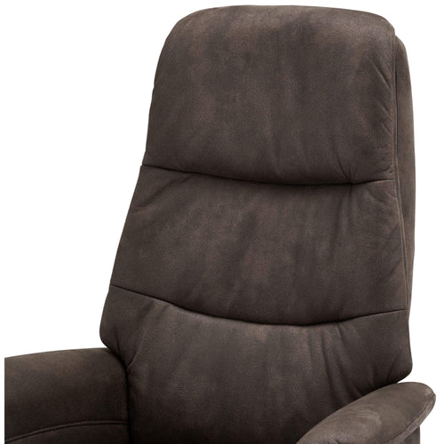 Furnhouse relaxfauteuil Delta - Taupe - Draaibaar - 79x90x114