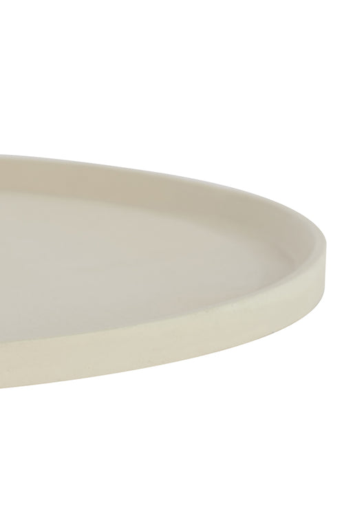 Light & Living schaal MAES - Ø40x1.5cm - wit - vtwonen shop