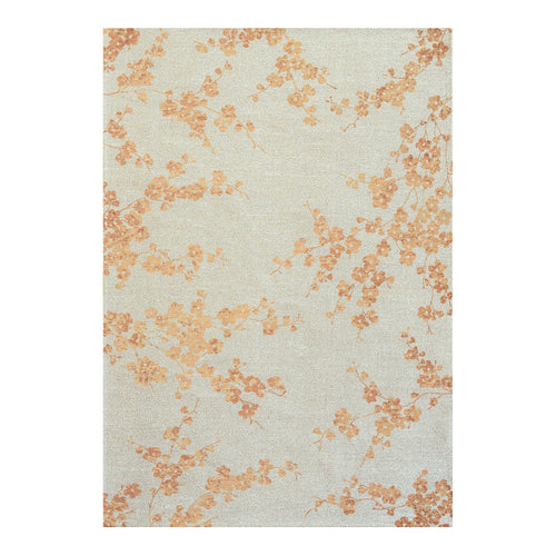 Louis De Poortere binnen & buiten machinewasbaar vloerkleed Sakura van 70% gerecycled PET - beige - 280x390cm
