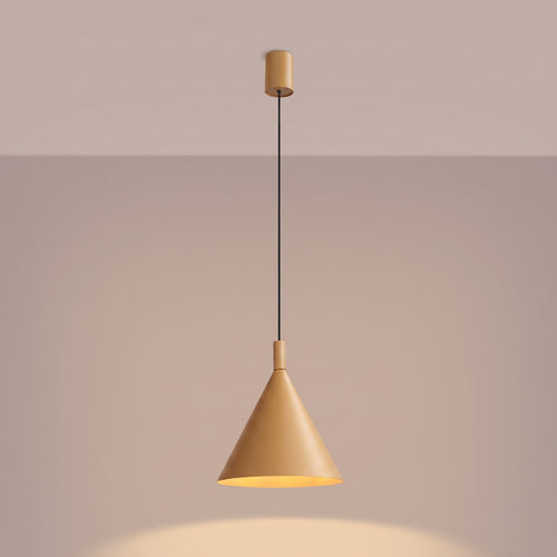 Sollux Lighting Hanglamp NOX 25 goud - 24,5x24,5x140cm