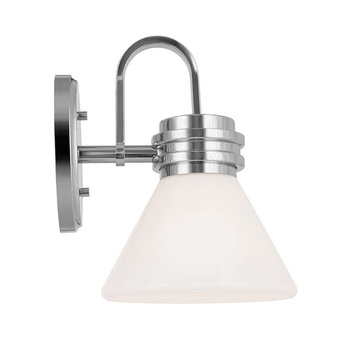 Badezimmer Wandleuchte Classic Chrom poliert 3000K IP44 1x G9