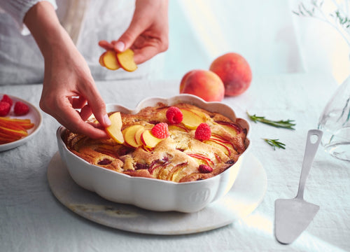 Emile Henry Madeleine Taartvorm hart gegolfd - 265x245x65mm - Argile - vtwonen shop