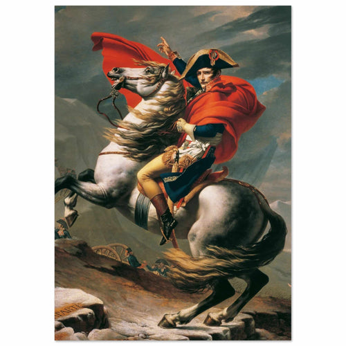 Artfulprints  Jacques Louis David - Napoleon Bonaparte   poster A4 21x29.7 cm - vtwonen shop