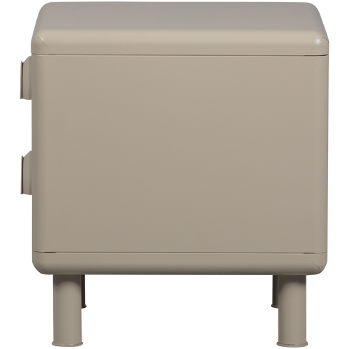 WOOOD Ladekast met 2 lades Rune - Metaal - Honinggeel - 45x42x42 - vtwonen shop