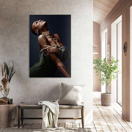 PTMD wandpaneel Wall Art - multikleur - 80x3.5x120cm