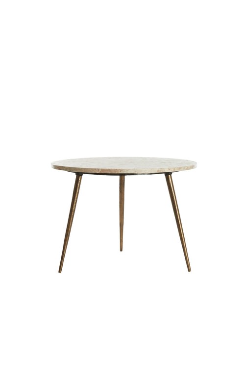 Light & Living bijzettafel ZECA - Ø59x41cm - grijs - vtwonen shop