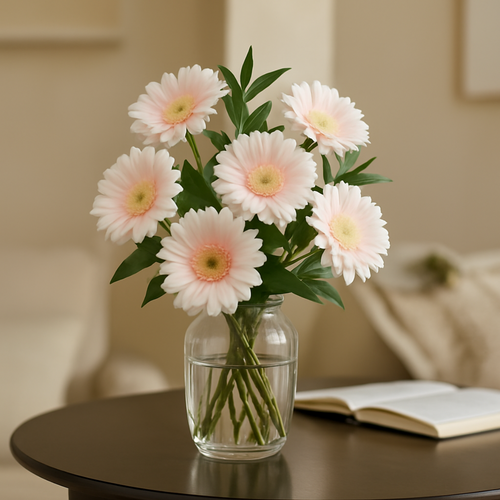 Flourify - Kunstbloem - Gerbera - 50 cm - Bundel van 14 stuks - vtwonen shop