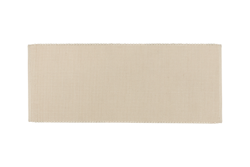 noo.ma handgeweven vloerkleed Natural Beige - Nieuw-Zeelandse wol, laagpolig, rechthoekig