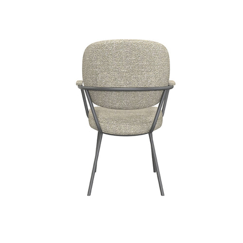 LABEL51 Eetkamerstoel Lausanne - Naturel/Zwart - vtwonen shop