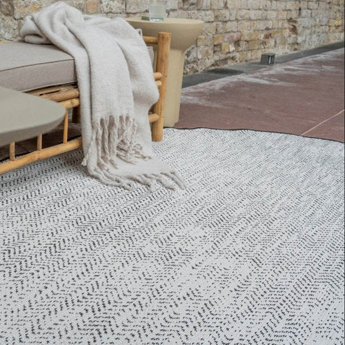 Eva Interior Buitenkleed Dahl Ovaal - Zwart - Dubbelzijdig