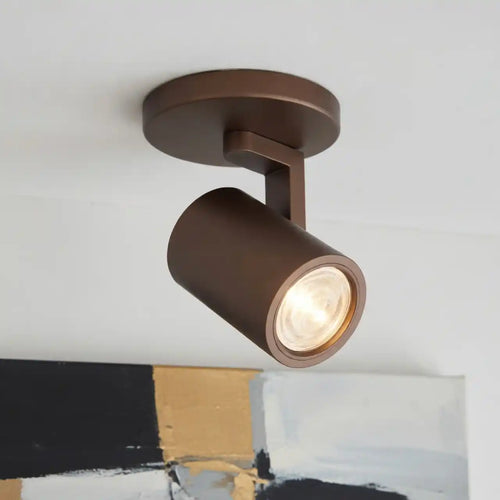 Highlight spot HALO - 1 lichts - 10  x 15   cm - bruin