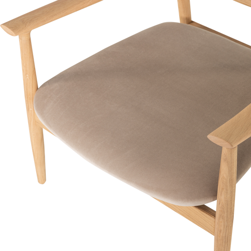 WOOOD fauteuil Bask - Eikenhout - Naturel - 72x69x70