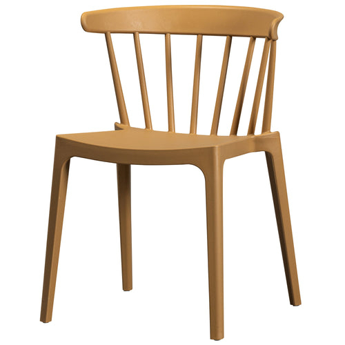 WOOOD tuinstoel Bliss - Bamboo Fiber -  Caramel Melange - Set van 2