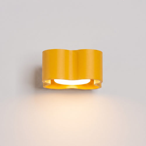 Sollux Lighting Wandlamp OVIO geel Gx53 - 12x14,5x6cm