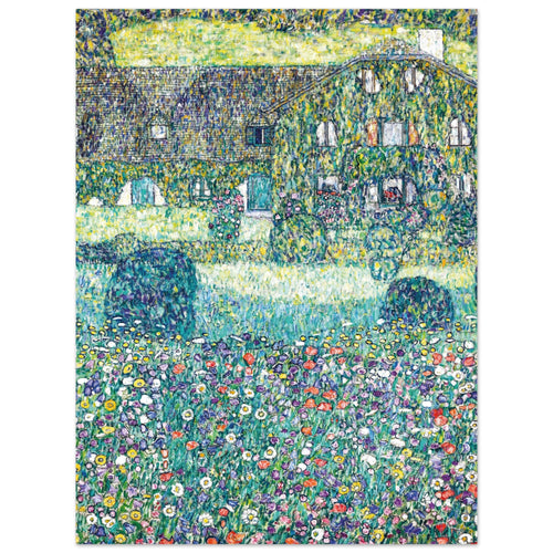 Artfulprints  Gustav Klimt - Country house by the Attersee   poster 30x40 cm - vtwonen shop
