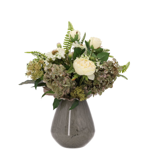 Maxifleur Kunst tafelboeket Doutzen Newcastle 45cm