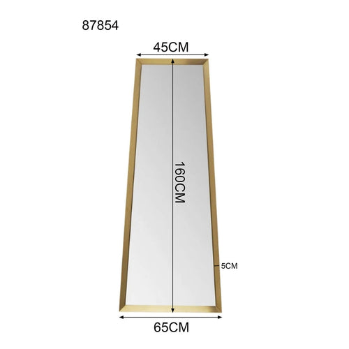 Kare Design Spiegel Arezzo 160x65cm goud