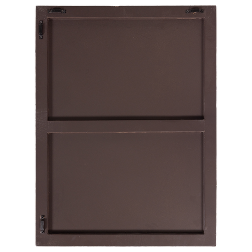 WOOOD wanddeco Axis - Betonlook - Bruin - 81x61x9