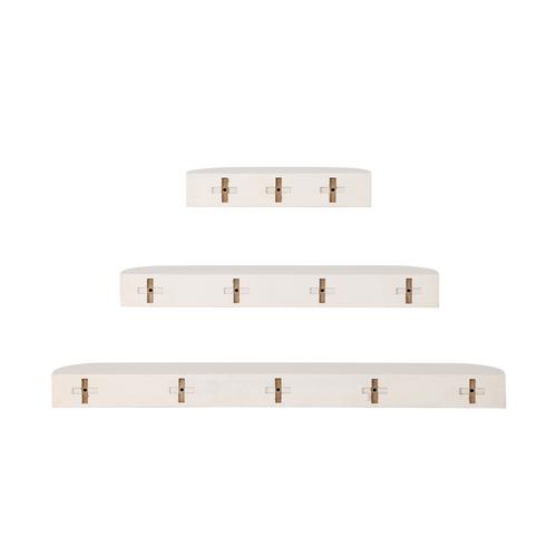Nest living Sandy Zwevende Wandplanken Beige - Set Van 3 - vtwonen shop