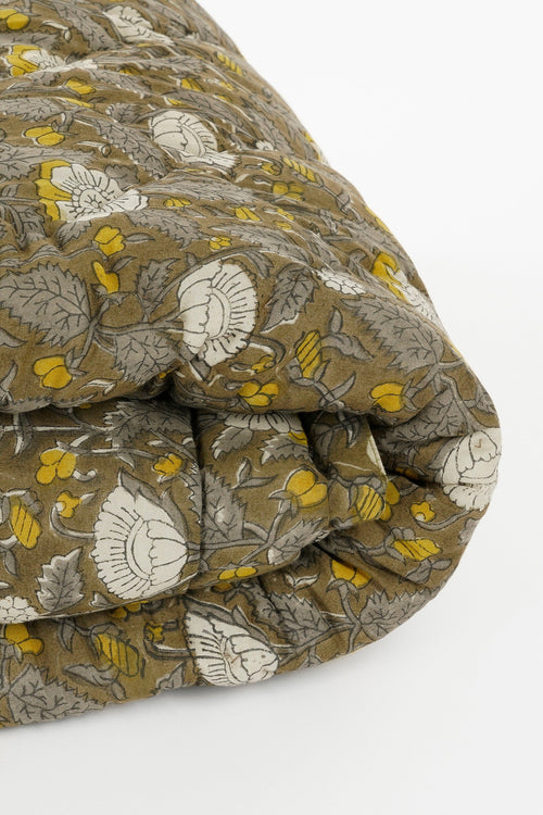 In The Mood Collection Quilt Deken - L180 x B130 cm - Katoen - Groen - vtwonen shop