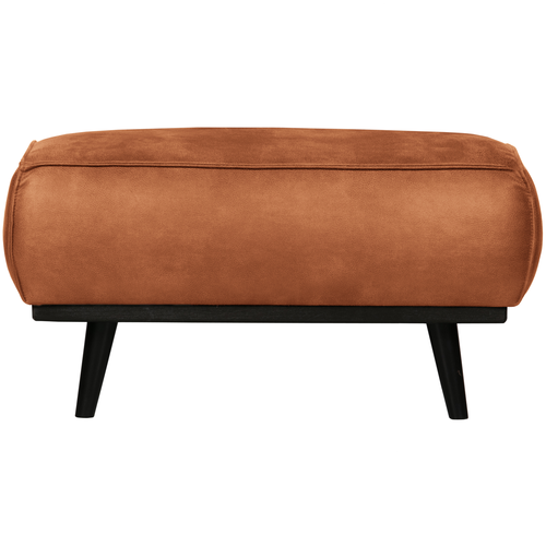 WOOOD hocker Statement - Ecoleer - Cognac - 40x80x55 - vtwonen shop