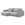 LaMiaSofa hoekbank links Perugia - velours - grijs - 240x149x82