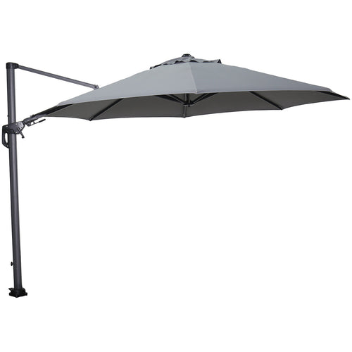 Garden Impressions zweefparasol Hawaii licht grijs doek - Ø350 cm
