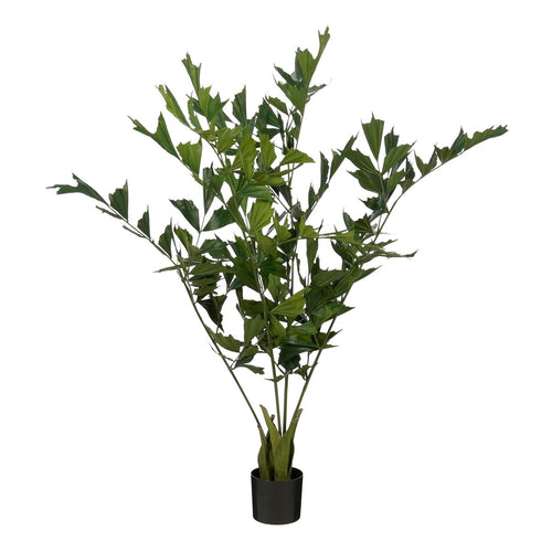 Mica Decorations Vissenstaart Palm Kunstplant in Pot - H150 x Ø100 cm - Groen