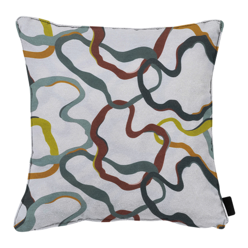 Madison sierkussen Blaze - multikleur - 50x50x10cm - set van 4