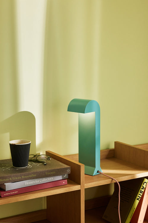 Hübsch tafellamp Soothe - ijzer/polycarbonaat - 10x12xh34cm, led 5w