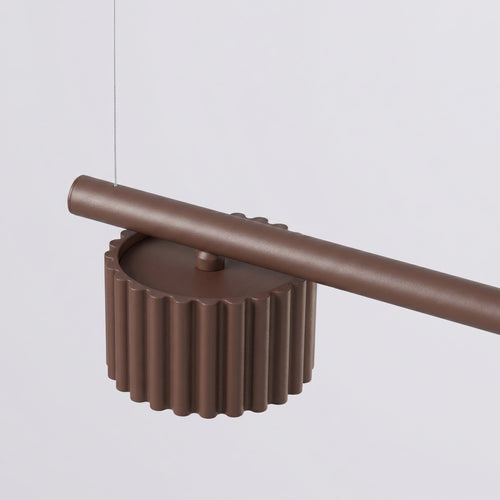 Sollux Lighting Kroonluchter AURA 4 bruin Gx53 - 122x10x208cm