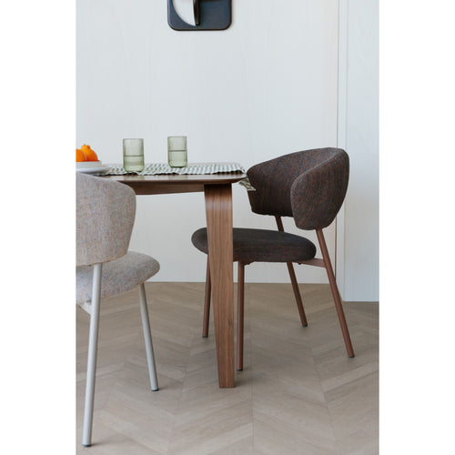 Housecraft Living Jasmine Eetkamerstoelen Gemêleerd Groen - Set van 2