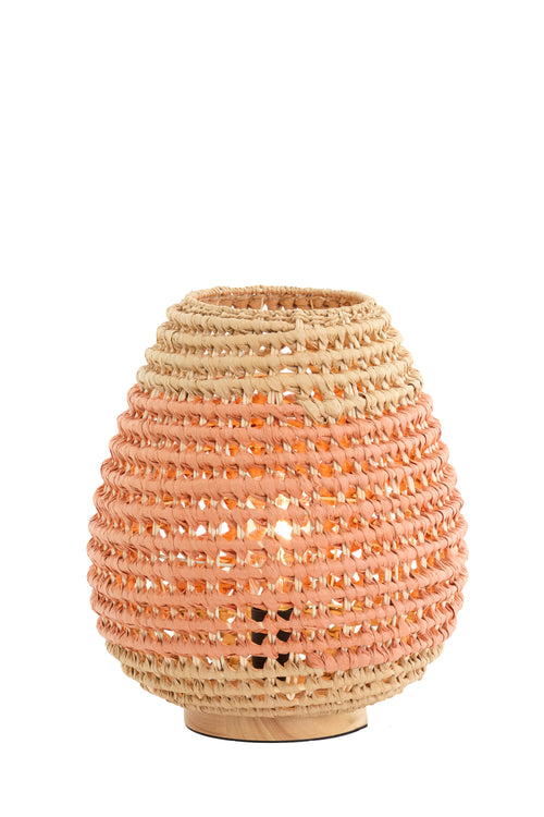 Light & Living tafellamp KALIPA - Ø32x34.5cm - rood - vtwonen shop