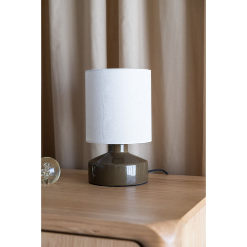Zuiver Nook Tafellamp Donker Taupe