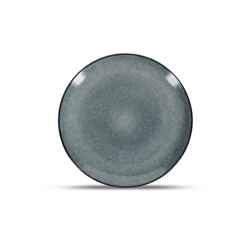 Salt & Pepper - Plat bord 26cm groen/blauw Meridian - Set van 4