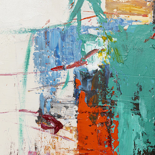 Kare Design Schilderij Be Happy 120x150cm - vtwonen shop