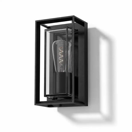Artdelight buitenlamp Leeds - 1 lichts - 11.7  x 25.9   cm - zwart