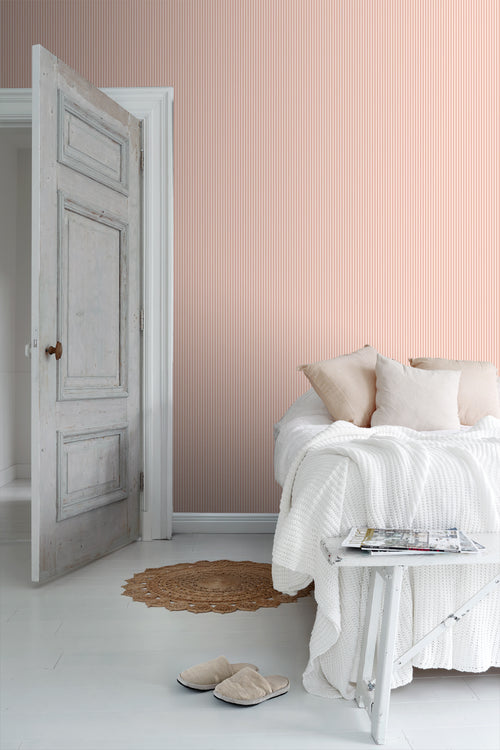 Sanders & Sanders behang strepen roze - 50 x 900 cm - 935385