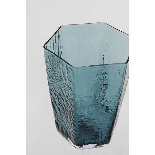 Kare Design Wijnglazen Wit Cascata blauw (6/Set)