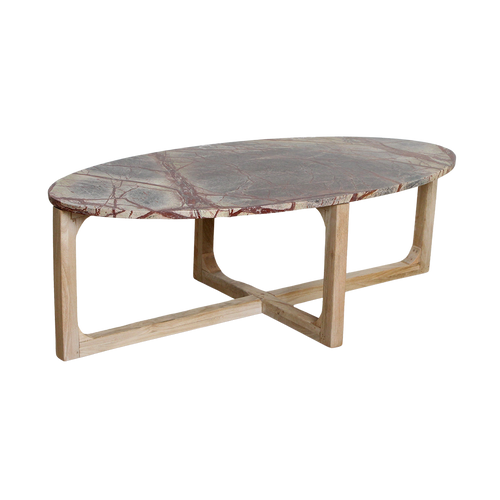 Marmeren salontafel Bizar - 120x60x38 cm