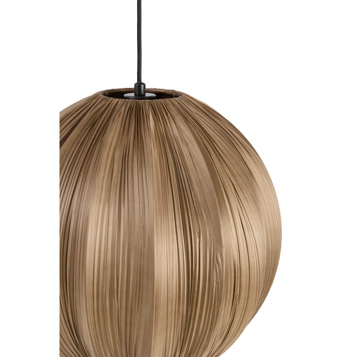 Light & Living hanglamp Mileva - bruin - Ø40cm