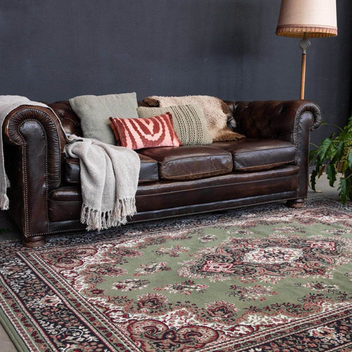Interieur05 vloerkleed Nain - groen - 235x160cm