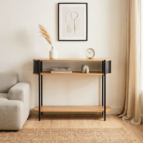 Calicosy - Console EKLO - licht hout 100x34x80 cm