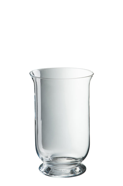J-Line windlicht Klassiek Klaar - glas - transparant