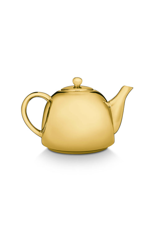 vtwonen Theepot - Goud - Porselein - 1.8 Liter - vtwonen shop