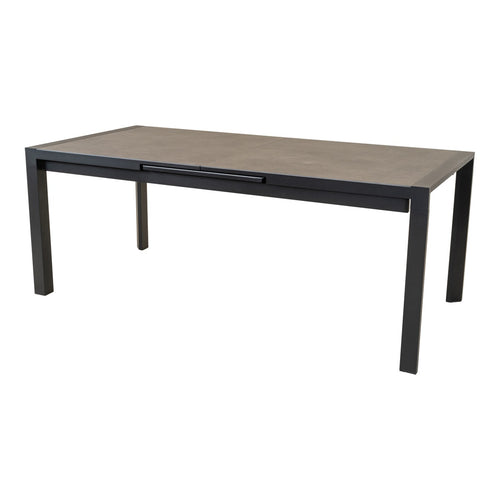 Lesli Living tuintafel Lagos - grijs - 200/260x96cm