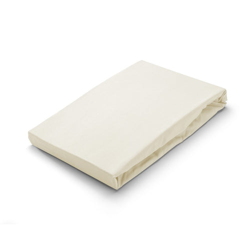 Byrklund - Hoeslaken Katoen - 90x220 cm - Off White - vtwonen shop